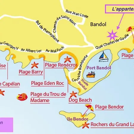 Apartmán L'excelsior Bandol